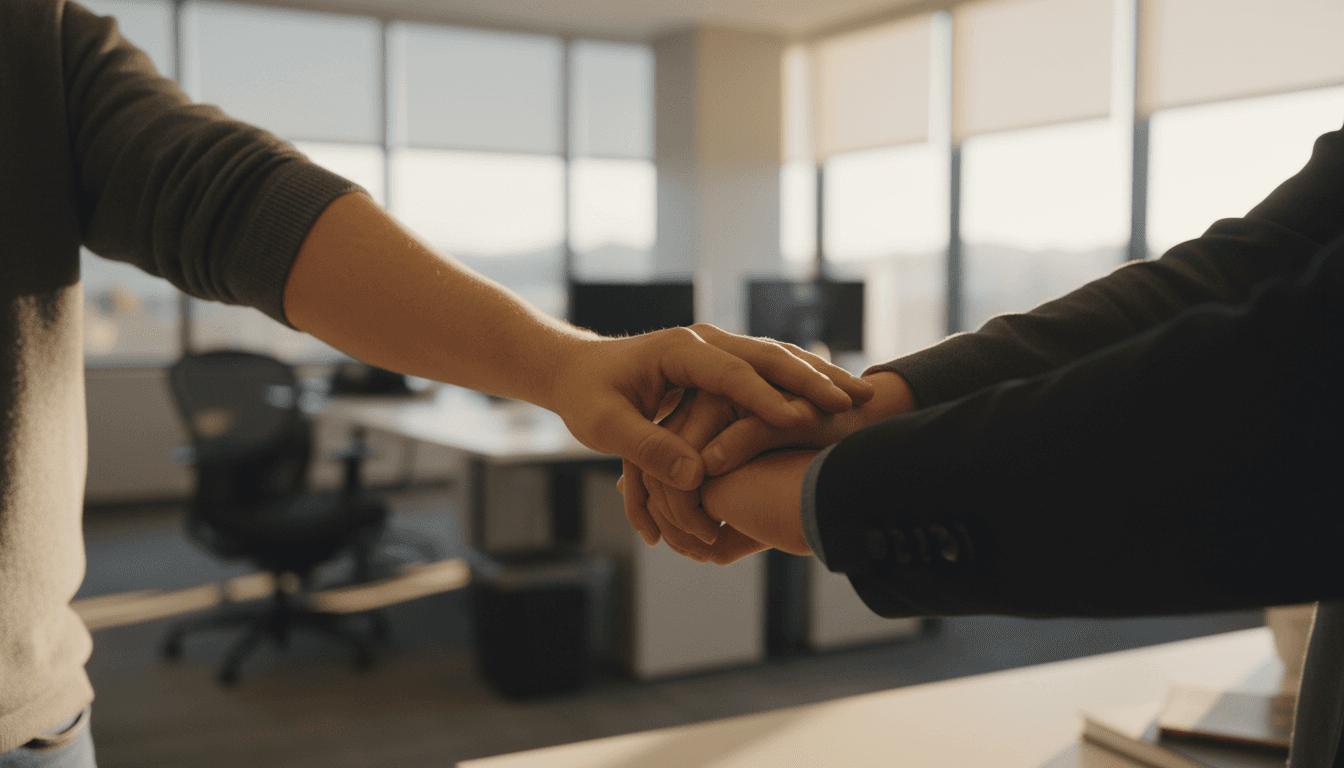 Hands joined together representing solidarity and shared commitment to protecting vulnerable communities